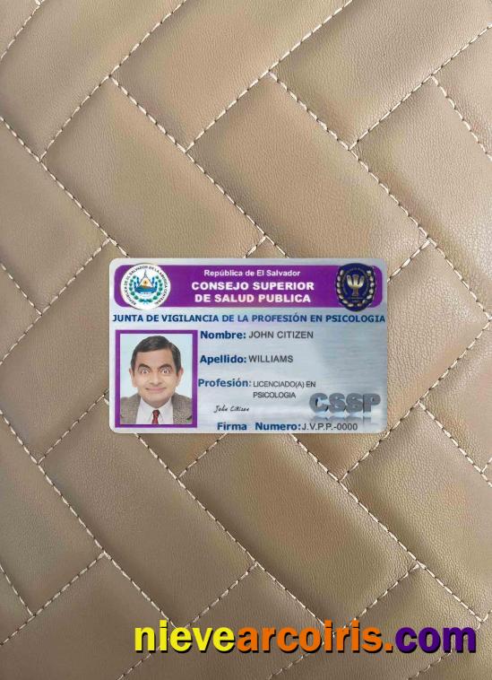 El Salvador public health council (consejo superior de salud pública) photolook